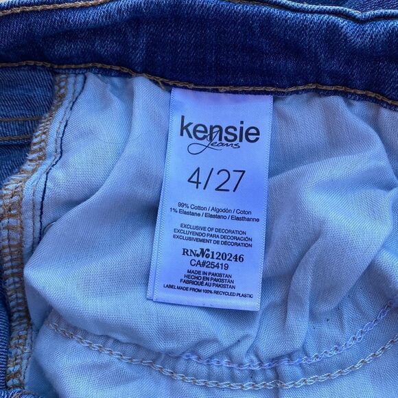 Kensie Jeans Distressed Jeans-Pants - Picture 8 of 12